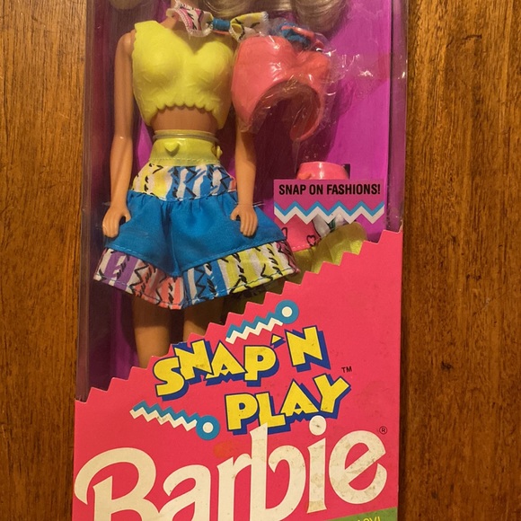 💖 Snap N’ Play Vintage Barbie ~ NRFB 💖 - Picture 3 of 11